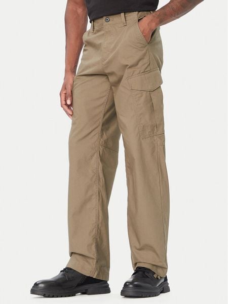 G-STAR Spodnie materiałowe Holt D29512-D387 Khaki Regular Fit. Brązowe spodnie materiałowe damskie G-Star, bez wzorów, z materiału. Za 429.99 zł.