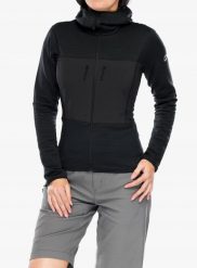 Bluza rozpinana damska Berghaus MTN Guide MW Hoody - black/black. Czarne bluzy sportowe damskie Berghaus, bez wzorów, bez kaptura. Za 646.19 zł.