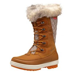 Buty zimowe damskie Helly Hansen Garibaldi VL. Brązowe obuwie sportowe damskie Helly Hansen, bez wzorów, z gumy, narciarskie. Za 697.50 zł.