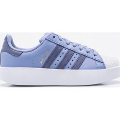 Adidas Originals - Buty Superstar. Szare obuwie sportowe damskie adidas Originals, z materiału. W wyprzedaży za 319.90 zł.