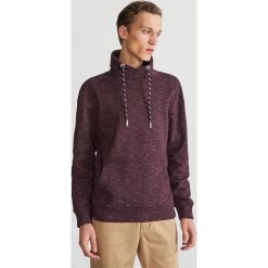 Bluza z kominowym kołnierzem - Bordowy. Czerwone bluzy męskie Reserved. Za 99.99 zł.