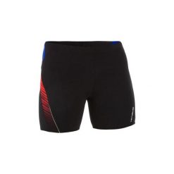 Bokserki pływackie długie 500 LAYO męskie. Czarne bokserki męskie NABAIJI, m, bez wzorów, z materiału. Za 69.99 zł.