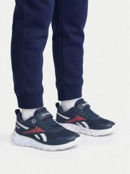 Reebok Sneakersy REEBOK-CEO-YG24056-02BIV Granatowy. Niebieskie buty sportowe chłopięce Reebok, bez wzorów, z materiału, bez zapięcia. Za 139.99 zł.