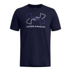 Koszulka Under Armour GL Foundation Update. Niebieskie koszulki sportowe męskie Under Armour, xs, bez wzorów, z bawełny, bez kołnierzyka, bez ramiączek, na fitness i siłownię. Za 166.24 zł.