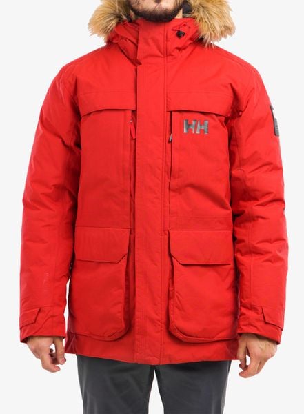 Kurtka zimowa męska Helly Hansen Nordsjo Parka. Czerwone kurtki męskie Helly Hansen, na zimę, m, bez wzorów, z syntetyku, klasyczne, bez kaptura. Za 1,396.50 zł.