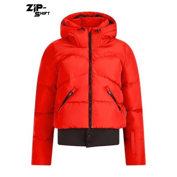 Damska kurtka narciarska Protest Preppy. Czerwone kurtki damskie Protest, l, bez wzorów, z materiału, bez kaptura, narciarskie. Za 799.99 zł.