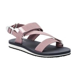 Sandały turystyczne damskie Jack Wolfskin Urban Entdeckung Belt. Czerwone sandały damskie Jack Wolfskin, bez wzorów, bez obcasa, bez zapięcia. Za 169.99 zł.