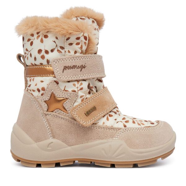 Śniegowce Primigi. Brązowe śniegowce dziewczęce Primigi, z gore-texu, bez zapięcia. Za 399.99 zł.