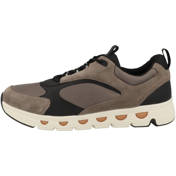 Buty GEOX 0FU22 U SPHERICA Beżowy. Szare buty sportowe męskie Geox, z tkaniny, bez zapięcia, na jogę i pilates. W wyprzedaży za 418.95 zł.