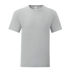 Męska Koszulka Iconic 150. Szare koszulki sportowe męskie Fruit of the Loom, m, bez wzorów, bez kołnierzyka, bez ramiączek, trekkingowe. Za 28.99 zł.