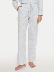 Hunkemöller Spodnie piżamowe 206511 Niebieski Regular Fit. Niebieskie piżamy damskie Hunkemöller, s, bez wzorów, z bawełny, bez ramiączek. Za 89.99 zł.