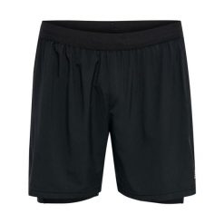 Szorty Newline core. Czarne krótkie spodenki sportowe męskie Newline, m, bez wzorów, z dżerseju, na fitness i siłownię. Za 197.00 zł.