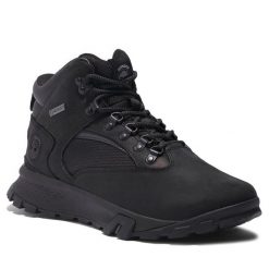 Trapery Timberland. Czarne śniegowce i trapery męskie Timberland, z gore-texu, bez zapięcia. Za 629.99 zł.
