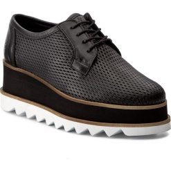 Półbuty BRONX - 65814-H BX 1247 Black 01. Czarne półbuty damskie Bronx, ze skóry. W wyprzedaży za 359.00 zł.
