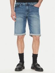 KARL LAGERFELD Szorty jeansowe 265820 552833 Niebieski Regular Fit. Niebieskie szorty męskie KARL LAGERFELD, m, bez wzorów, z bawełny. Za 399.99 zł.