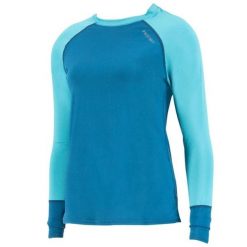 Koszulka z długim rękawem damska Lycra Prolimit Pure Loosefit LA. Niebieskie t-shirty damskie PROLIMIT, bez wzorów, z lycry, bez kołnierzyka. Za 224.00 zł.