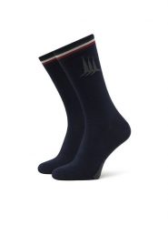 Aeronautica Militare Skarpety długie 251CZ010L499 Granatowy. Niebieskie skarpety męskie Aeronautica Militare, bez wzorów, z bawełny. Za 59.99 zł.