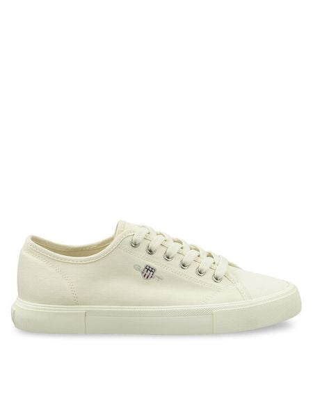 Gant Tenisówki 30638879 Biały. Białe trampki męskie GANT, bez wzorów, z materiału, bez zapięcia. Za 219.99 zł.