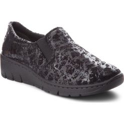 Półbuty JANA - 8-24701-21 Black 001. Czarne półbuty damskie JANA, z materiału. W wyprzedaży za 179.00 zł.