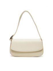 DeeZee Torebka GL23188 Biały. Białe torebki do ręki damskie DeeZee, bez wzorów, ze skóry, bez dodatków. Za 99.99 zł.