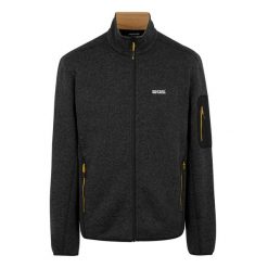 Bluza Polarowa Męska Melanżowy Pełen Suwak Newhill. Czarne bluzy męskie Regatta, m, bez wzorów, z polaru, bez kaptura. Za 127.99 zł.