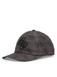 Guess Czapka z daszkiem AM9659 POL01 Czarny. Czarne czapki i kapelusze damskie Guess, z aplikacjami, z poliesteru. Za 154.99 zł.