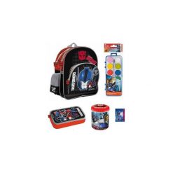 Transformers zestaw 5 elementów plecak szkolny piórnik farby skarbonka notesik. Torby i plecaki dziecięce marki Inna. Za 140.99 zł.
