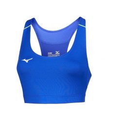 Stanik fitness cardio Mizuno Premium. Niebieskie obuwie sportowe damskie Mizuno, bez wzorów, na fitness i siłownię. Za 161.00 zł.