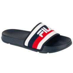 Klapki na basen męskie, Morro Bay Stripes. Niebieskie klapki męskie Fila, z materiału, sportowe. Za 89.99 zł.