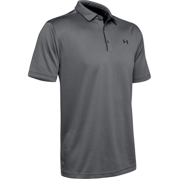 Polo Under Armour Tech. Czarne buty sportowe męskie Under Armour, l, bez wzorów, sportowe, bez ramiączek. Za 240.50 zł.