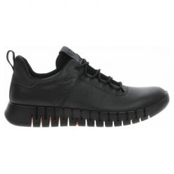 Buty do chodzenia męskie Ecco 52522401001. Czarne eleganckie półbuty ecco, z gore-texu, eleganckie, bez zapięcia. Za 879.99 zł.