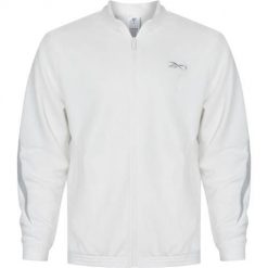 Bluza sportowa męska Reebok IA2425. Białe bluzy męskie Reebok, m, bez wzorów, z materiału, z kapturem, do koszykówki. Za 197.00 zł.