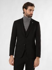 Strellson marynarka od garnituru modułowego Mężczyźni Super Slim Fit czarny, 50. Czarne marynarki męskie Strellson, bez wzorów, z materiału. Za 1,199.95 zł.