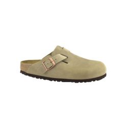 Klapki męskie Birkenstock Boston Tabacco. Brązowe klapki męskie Birkenstock, z materiału. Za 559.00 zł.