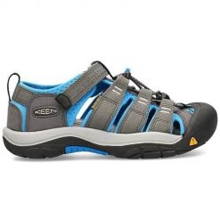 Buty do chodzenia damskie Keen Newport H2. Niebieskie obuwie sportowe damskie Keen, bez wzorów, z materiału, trekkingowe. Za 284.15 zł.
