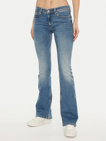 HUGO Jeansy Getti 50531823 Niebieski Slim Fit. Niebieskie jeansy damskie Hugo. Za 299.99 zł.