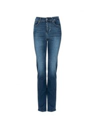 Liu Jo Jeansy "Authentic Straight" | UF2115 D4615 | Kobieta | Niebieski. Niebieskie jeansy damskie Liu Jo, z podwyższonym stanem. W wyprzedaży za 379.00 zł.