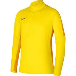 Bluza treningowa męska Nike Academy 23 Dril Top. Czarne bluzy męskie Nike, m, bez wzorów, z materiału, bez kaptura. Za 188.00 zł.