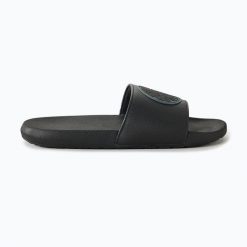 Klapki damskie Rip Curl Icons Bloom. Czarne klapki damskie Rip Curl, bez wzorów, sportowe, bez obcasa. Za 149.99 zł.