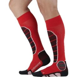 Skarpetki Monnet Freeride. Czerwone skarpety damskie MONNET, bez wzorów. Za 248.50 zł.