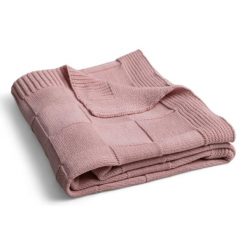 Kocyk SQUARE CHECKS z bawełny 80x100. Białe kocyki dla dzieci Multitex, z bawełny. Za 120.20 zł.