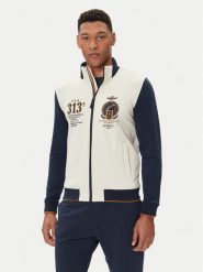 Aeronautica Militare Bluza 252FE2062UF00662 Beżowy Regular Fit. Brązowe bluzy męskie Aeronautica Militare, m, bez wzorów, z bawełny, bez kaptura. Za 829.99 zł.