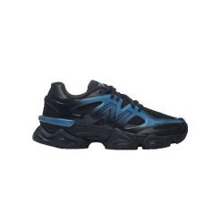 Buty sportowe New Balance lekkie damskie skórzane sneakersy U9060IDW. Czarne obuwie sportowe damskie New Balance, bez wzorów, ze skóry. Za 599.00 zł.