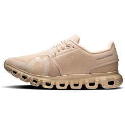 Buty damskie On Cloud 6. Brązowe obuwie sportowe damskie On, bez wzorów, na fitness i siłownię. Za 759.99 zł.