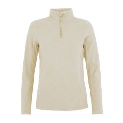 Polar 1/4 zamek dla kobiet Protest Mutez. Brązowe bluzy sportowe damskie Protest, bez wzorów, z polaru, bez kaptura, narciarskie. W wyprzedaży za 119.90 zł.