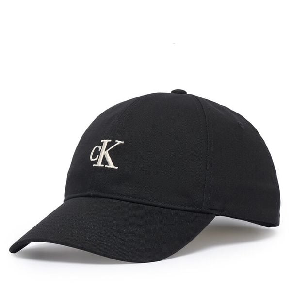 Czapka z daszkiem Calvin Klein. Czarne czapki i kapelusze męskie Calvin Klein, bez wzorów. Za 129.99 zł.