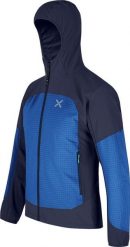 Kurtka męska Montura Seed Hooded. Niebieskie kurtki męskie MONTURA, l, bez wzorów, bez kaptura. Za 549.99 zł.