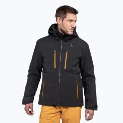 Kurtka narciarska męska Schöffel Tanunalpe. Czarne kurtki snowboardowe męskie Schöffel, l, bez wzorów, z materiału, bez kaptura, narciarskie, Venturi (Schöffel). Za 1,329.00 zł.