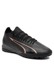 Puma Buty do piłki nożnej Ultra Match Tt 10775702 02 Czarny. Czarne buty sportowe męskie Puma, ze skóry, bez zapięcia. Za 239.99 zł.