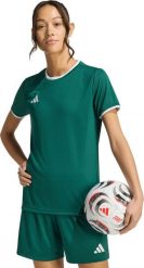 Adidas Koszulka damska adidas Entrada 26 Jersey zielona KE9833 XS. Zielone t-shirty damskie Adidas, xs, bez wzorów, z jersey, bez kołnierzyka. Za 86.34 zł.